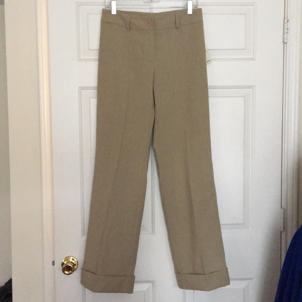 Beige dress pants